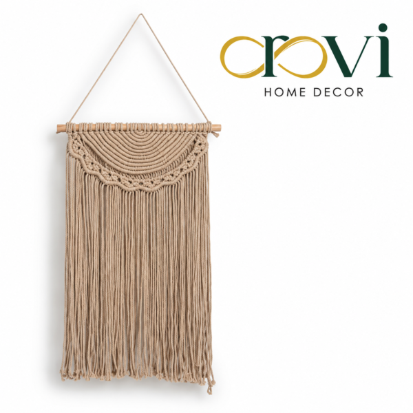 Orovi Élan Natural Cotton Wall Hanging