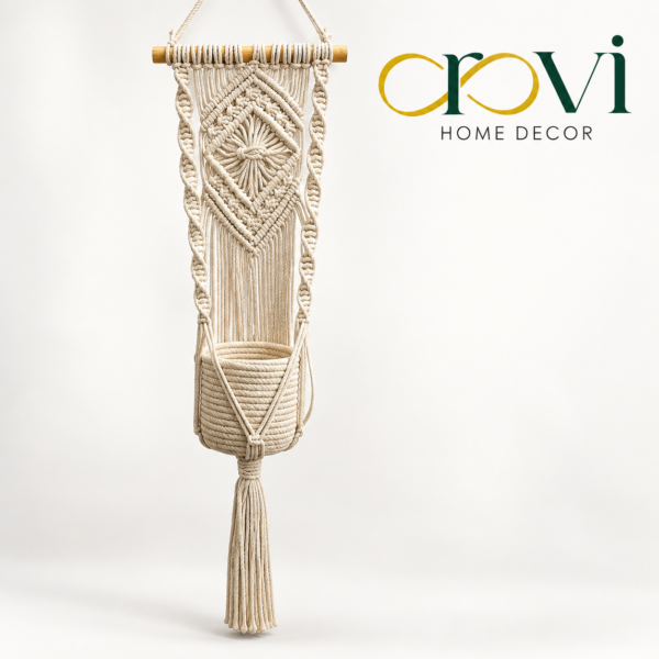 OROVI Élan Macramé Plant Hanger