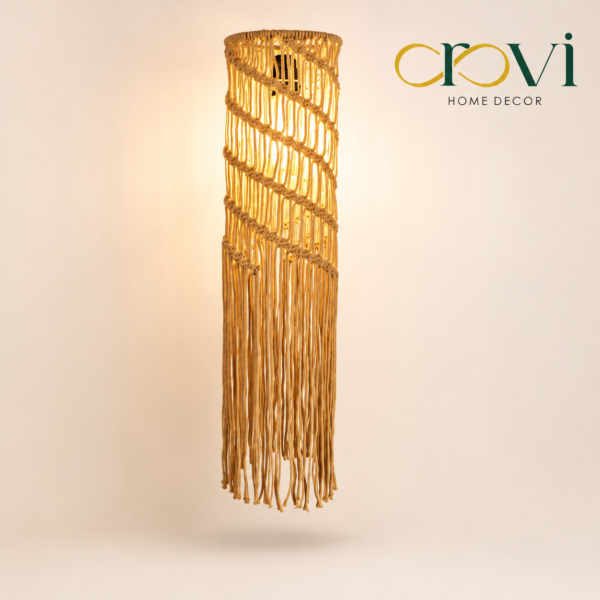 Orovi Solara Woven Rope Lamp