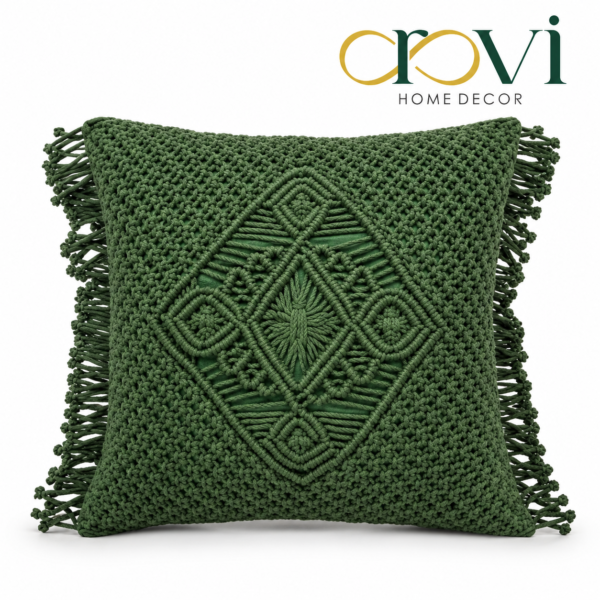 OROVI Verdant Loom Cushion Cover